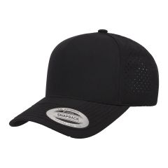 Classic 5-Panel Perforated Snapback Cap