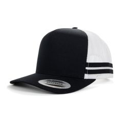 Flexfit Striped Trucker Mesh Cap