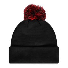 Retro Pom Pom Beanie
